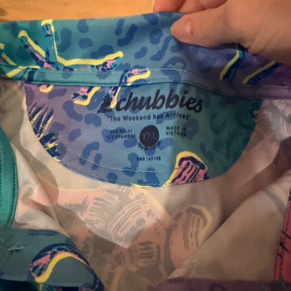 Chubbies Youth XL Dinosaur Polo! - Picture 2 of 3